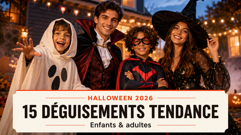 Déguisements Halloween tendance 2026 pour enfants et adultes