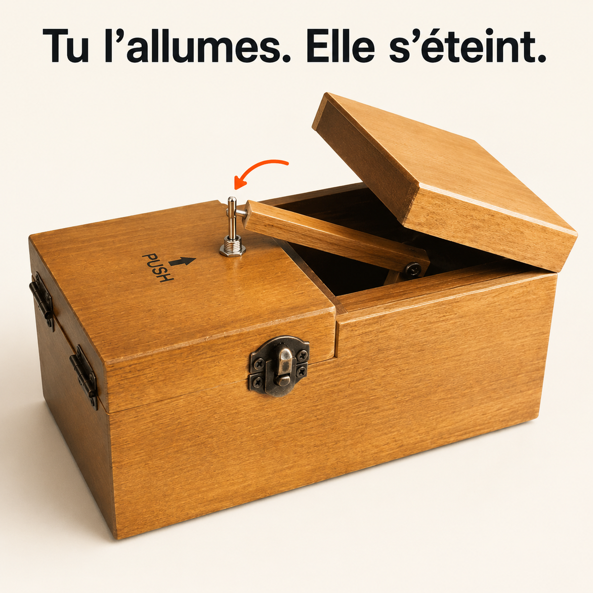 Bras mécanique de la machine inutile éteignant l’interrupteur