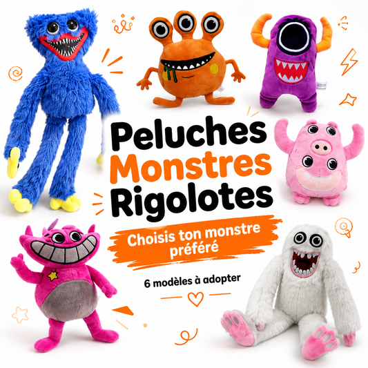 Peluches Monstres Rigolotes | Choisis Ton Monstre Préféré