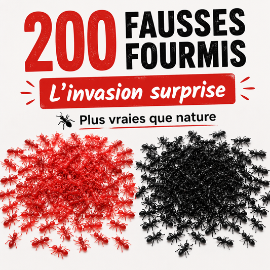 Fausses Fourmis Réalistes x200 | L’Invasion Surprise