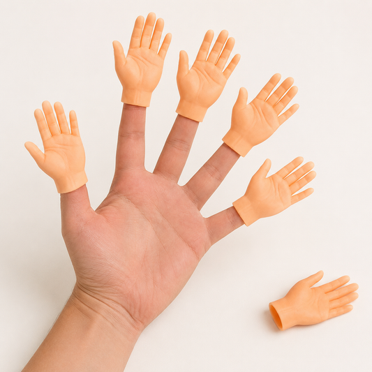Mini Mains pour Doigts – Lot de 6