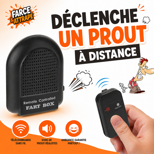 Coussin Péteur Télécommandé | Téléprout à Distance