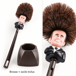 Brosse WC Macron – La réforme du trône - Vignette | Farce &amp; Attrape