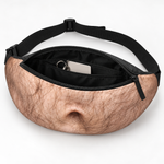 Sac banane faux ventre – Lisse ou poilu - Vignette | Farce &amp; Attrape