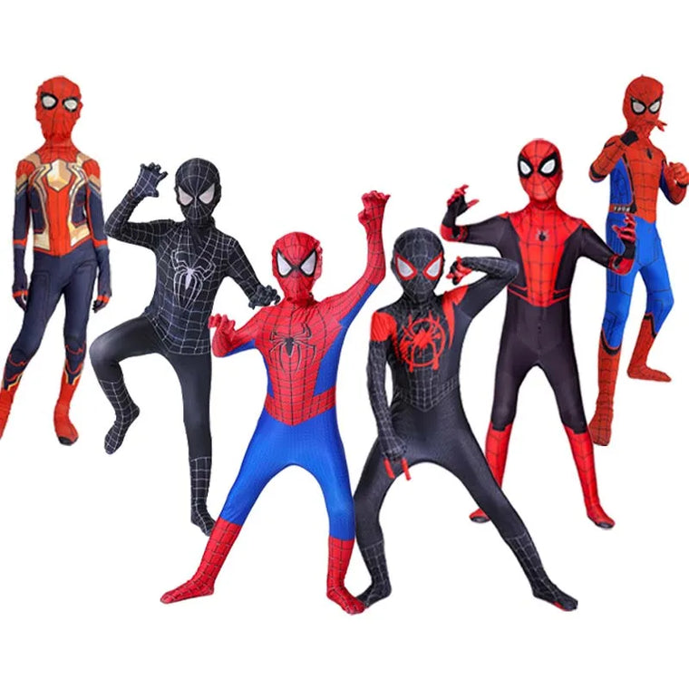 Déguisement Spider-Man Enfant avec Masque | 6 Modèles
