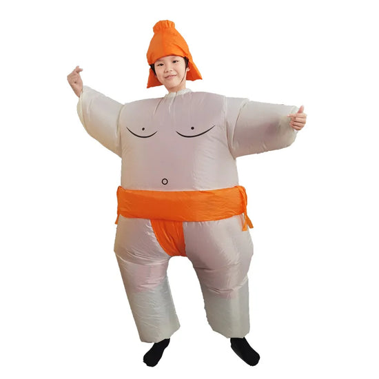 Tenue Sumo Gonflable Fête Déguisement Sumo Gonflable AIRSUIT - Taille Adulte 160-190cm, Ventilateur Intégré Costume Soirée Humour Original Tenue Sumo Gonflable Fête Déguisement Sumo Gonflable AIRSUIT - Taille Adulte 160-190cm, Ventilateur Intégré Costume Soirée Humour Original