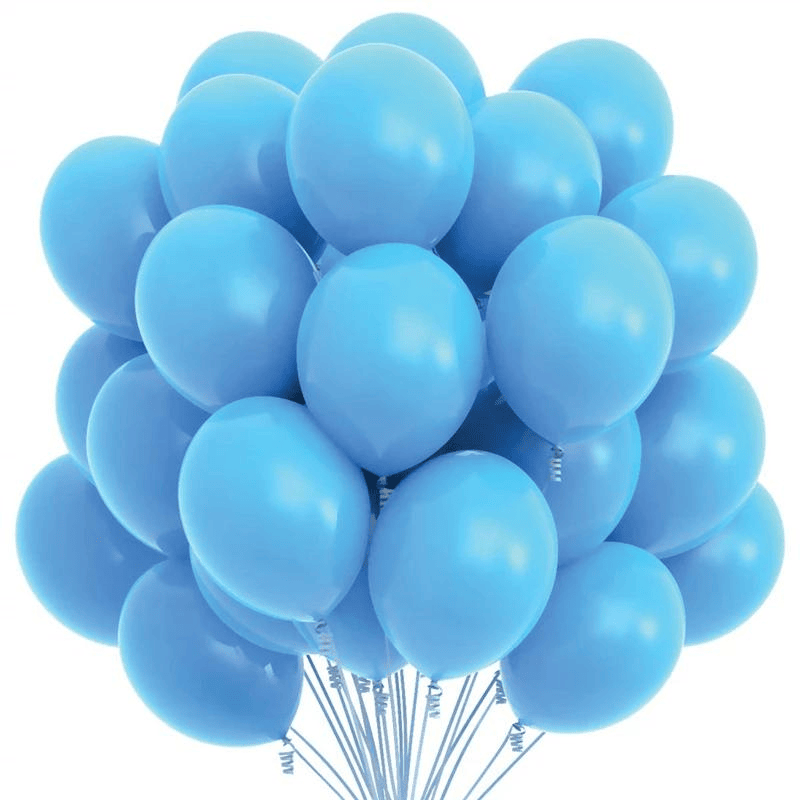 ballon bleu ciel