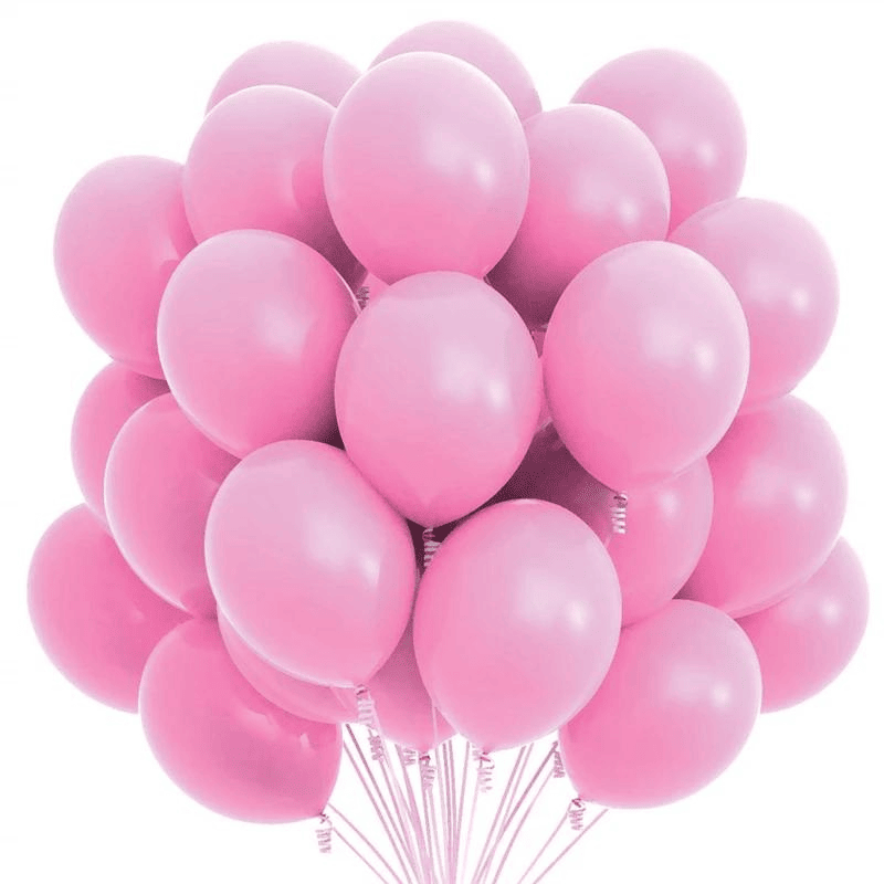ballon rose clair