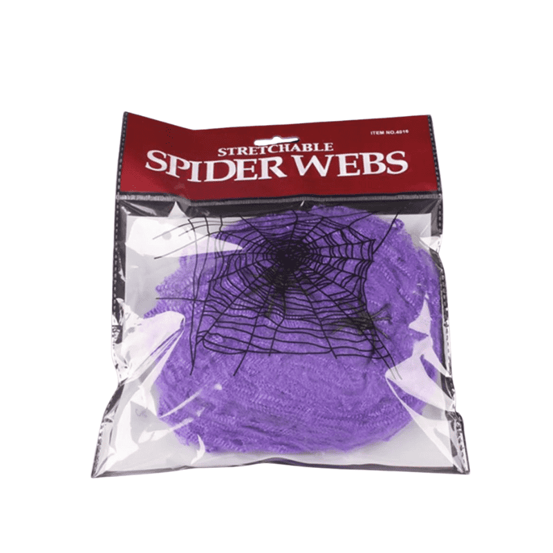 comment accrocher une fausse toile d'araignée