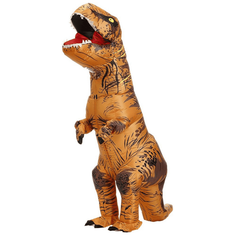 Déguisement de dinosaure gonflable drôle pour enfant et adulte