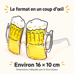 Lunettes chopes de bière – Faites mousser vos soirées - Vignette | Farce &amp; Attrape
