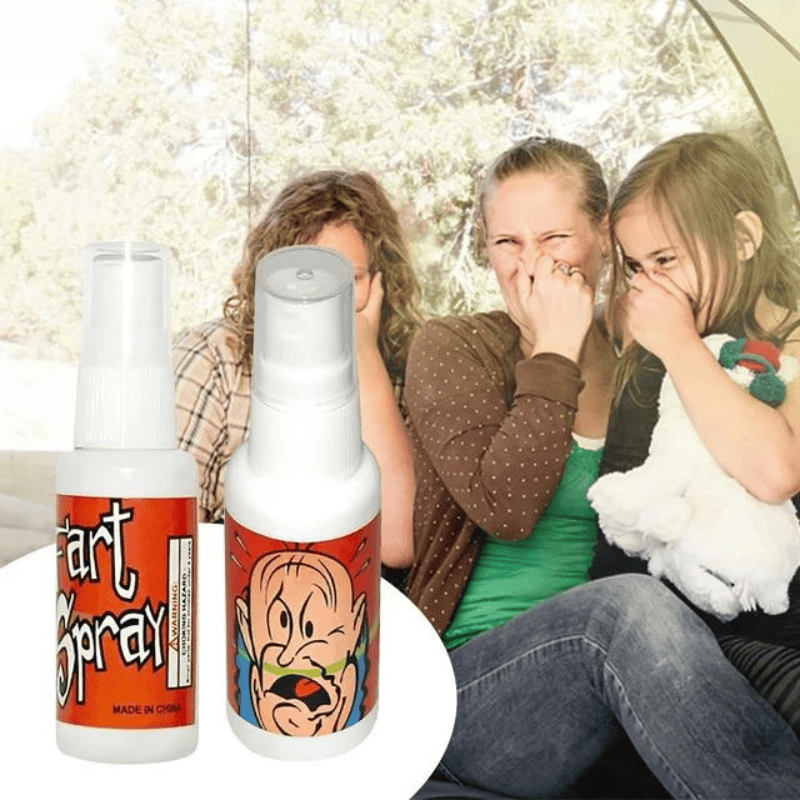 Spray Puant Fart Spray - Pour Farces Et Ambiance, Odeur Réaliste De Caca, Parfait Pour Halloween Et Blagues